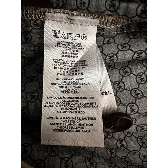 Michael Kors Mens Spring 1 Classic Fit Stretch Khaki Shorts Size 32 - Picture 4 of 5